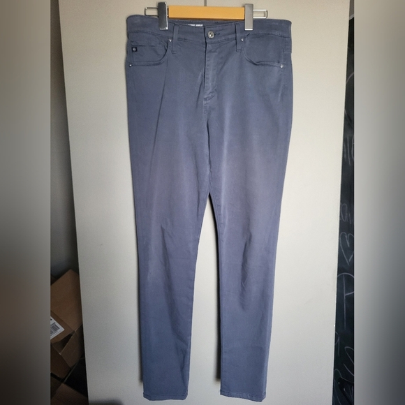 AG Farrah Skinny Ankle High Rise Blue Pants, Size 30 X 28 - Picture 2 of 6